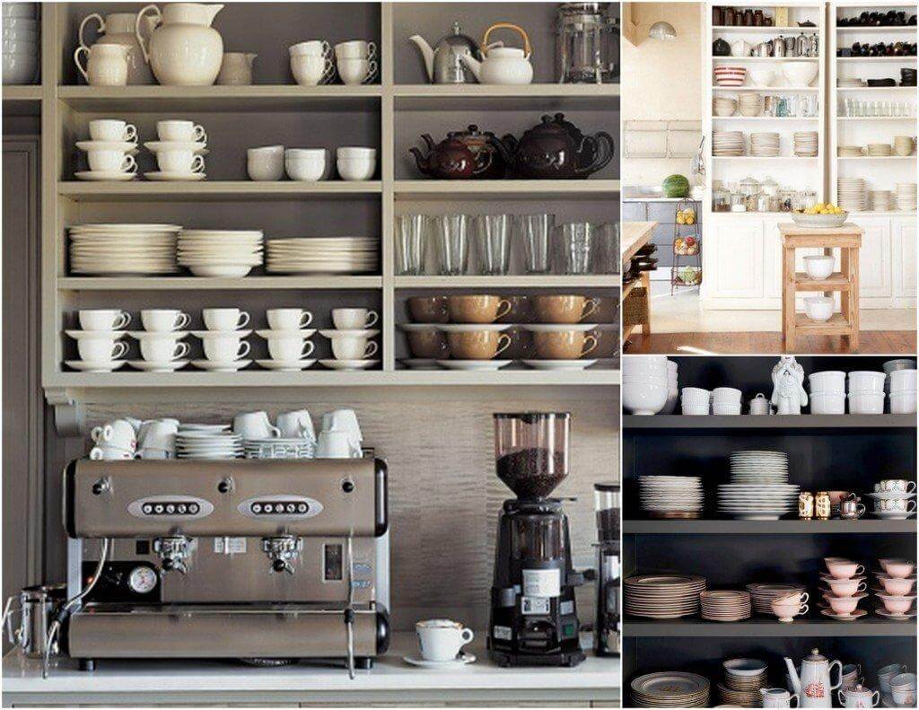 How To Organize The Shelving Units In The Kitchen